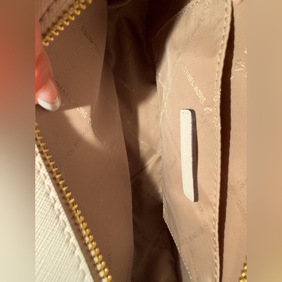 Michael Kors Cream Saffiano Leather Crossbody - Picture 6 of 6